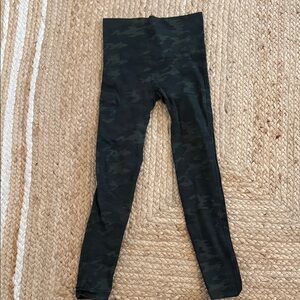 SPANX Dark Camouflage Leggings
